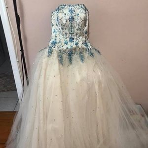 Ball gown prom dress